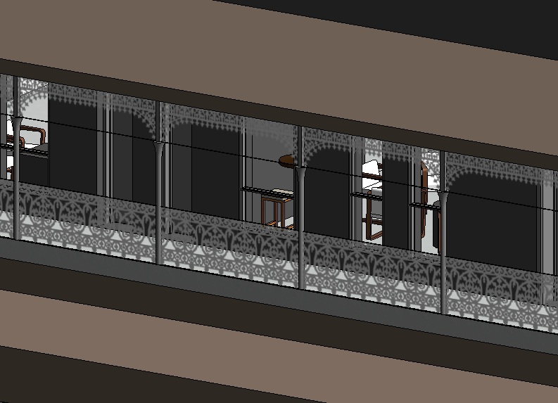 Simple Balcony Railing help!