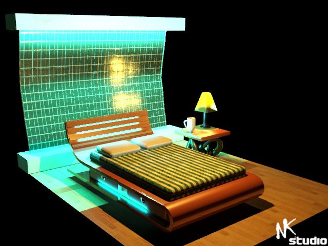 Designer Bed by NK