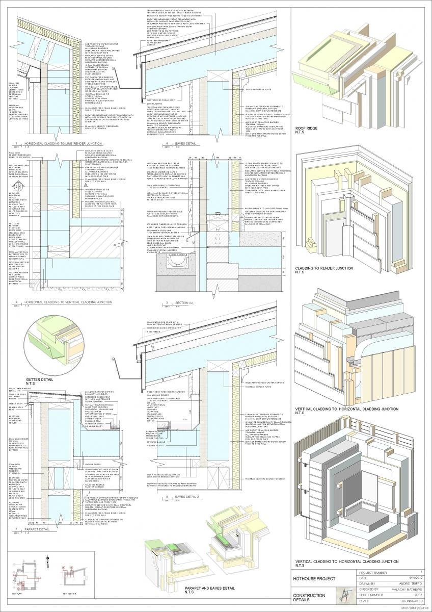 Revit Detailing For College project