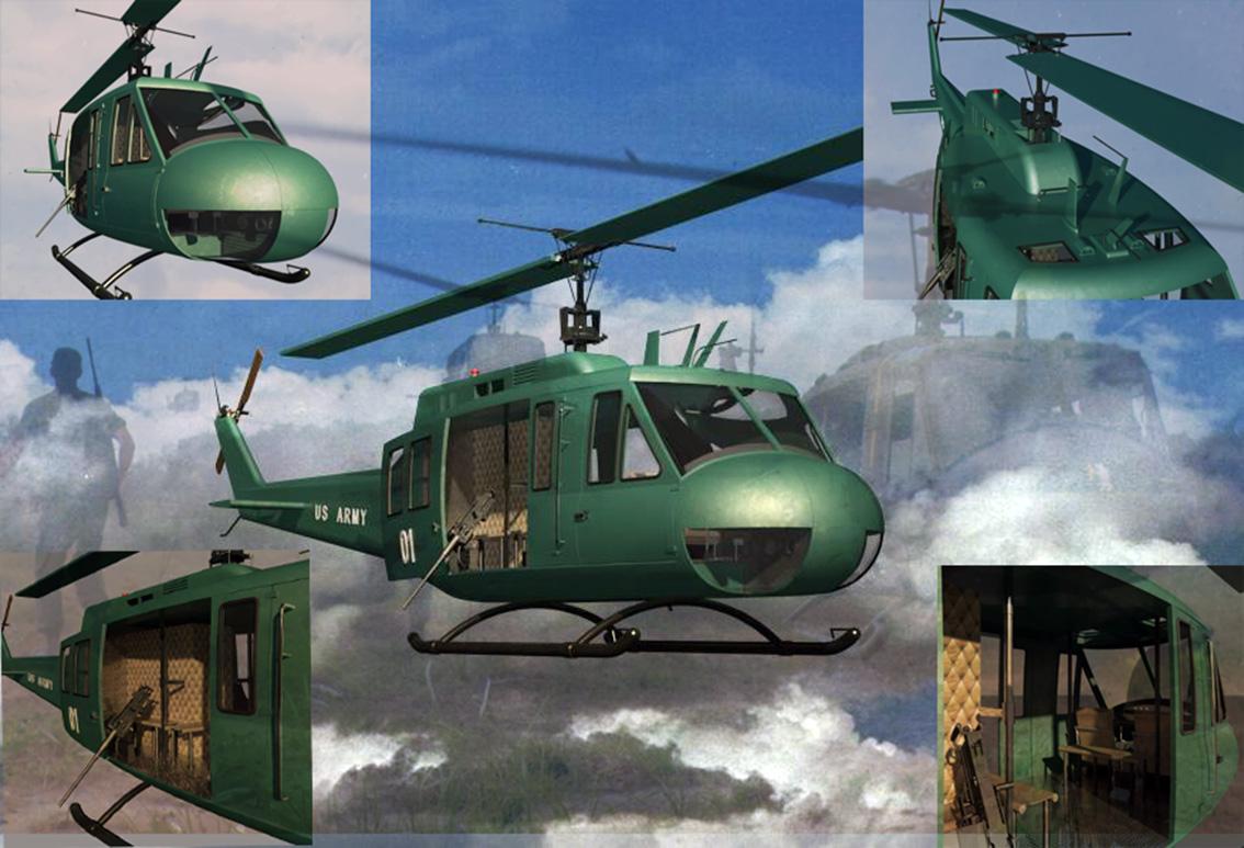 Elicottero Bell UH-1