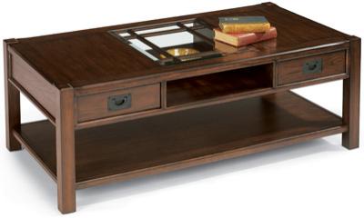 coffee table mission style traditional transitional