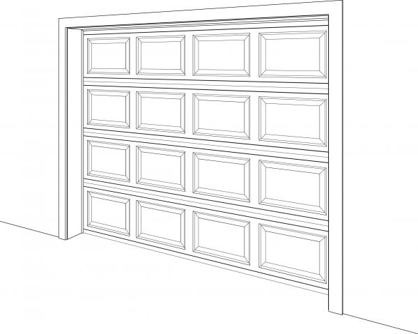 Overhead Sectional Paneled Door