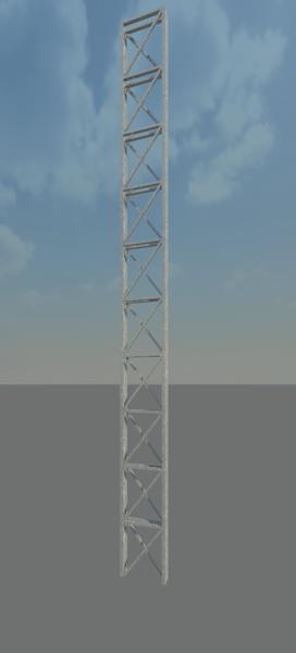 Steel column (Vertical Truss)