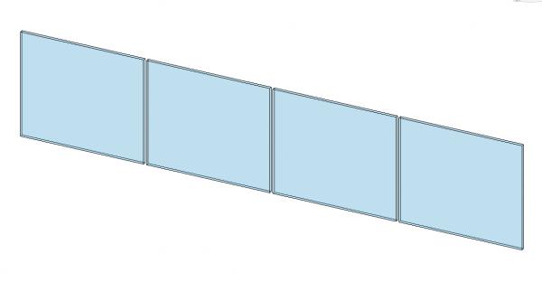 Multi Panel Railing