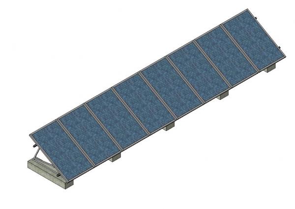 EvoEnergy Ltd Ballasted A-Frame Solar Photovoltaic Array