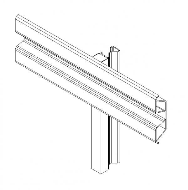 Schutzplanke (Leitplanke) parametrisch - guardrail parametric