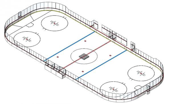 Ice Hockey Rink - NHL