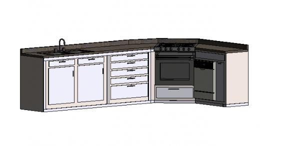 Kitchen Counter 2014 Revit Simple but nice