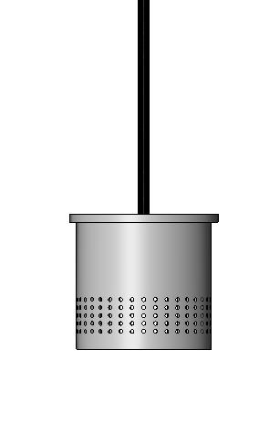Old fishing bucket light pendant