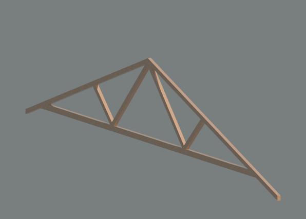 wooden truss (small span)