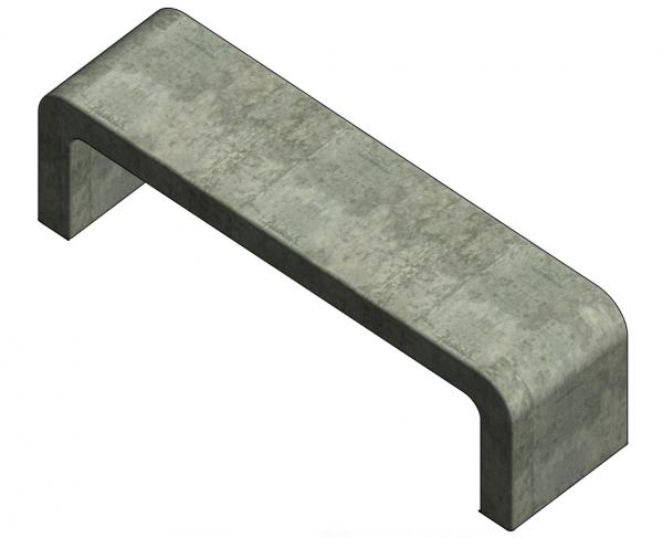 Concrete Bench / Banco de concreto.