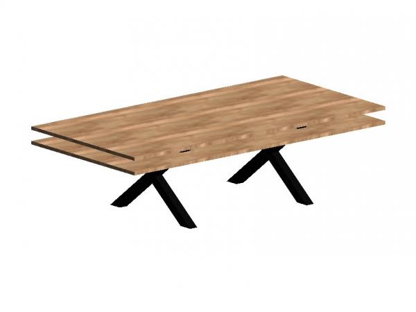 Collapsible Wood Folding Table