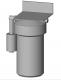 Big Blue Water Filter housing & bracket w/option for valve