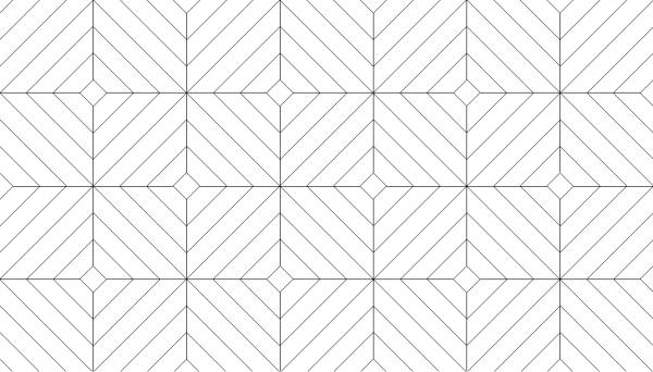 Rhombix Dove Geometric Tile Hatch Pattern