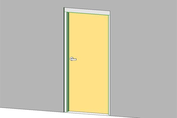 WD Door HM Frame for Masonry Openings