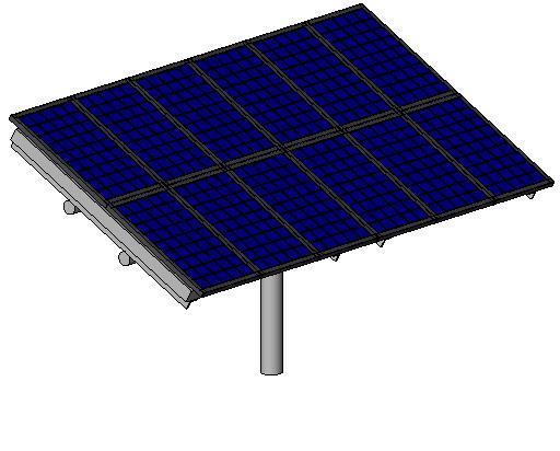 PV Pole mounted Solar Array