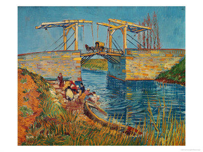 Art Piece - Draw Bridge at Arles - Van Gogh
