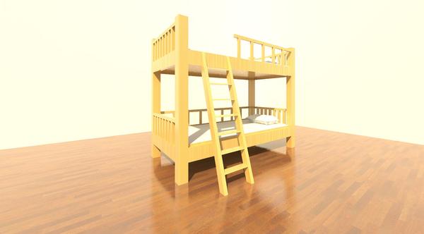 Twin Bed-Bunk