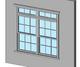 Double - Double Hung w Transom - Grid - 5 Piece Trim