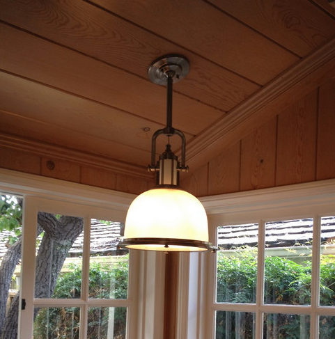 Hanging Fixture On Sloped Ceiling, How To Hang A Light On Slanted Ceiling