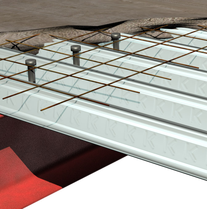 Composite decking not shown in 3D views