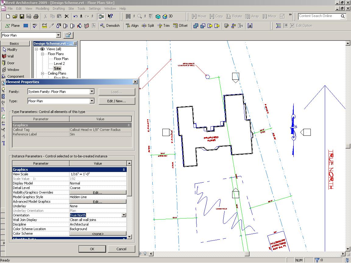 RevitCity.com | Project North & True North