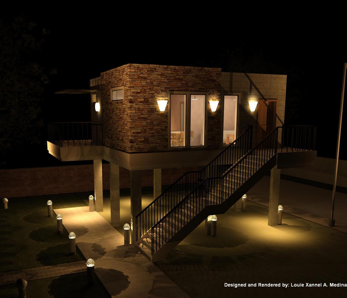 Minimalist house night