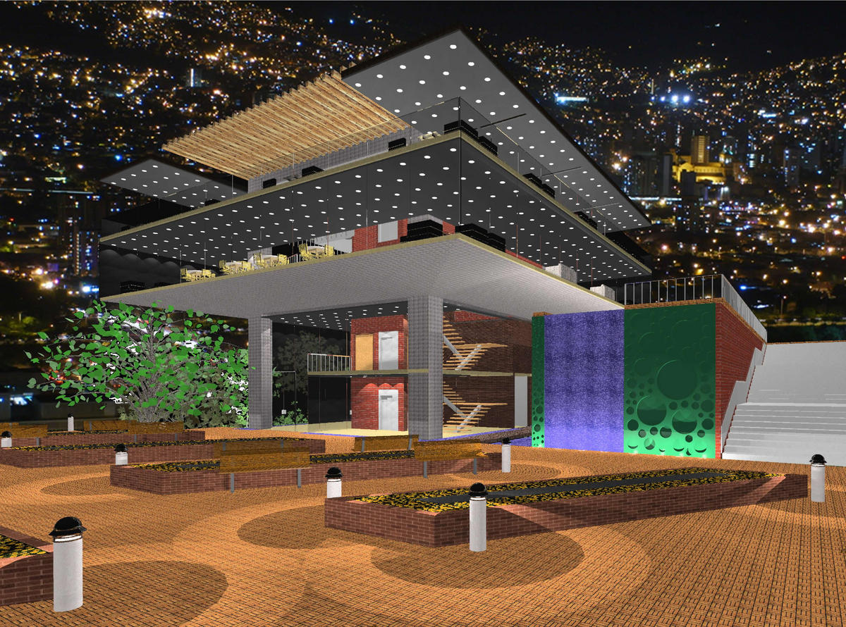 Restauracion Cerro Nutibara