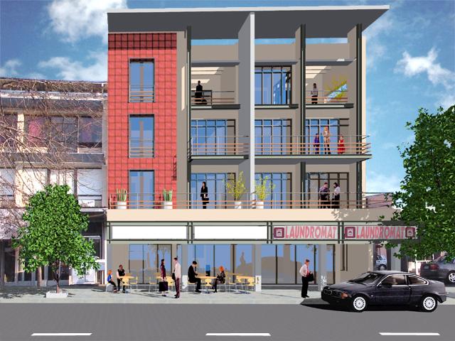 Apartment block in Greenside South Africa