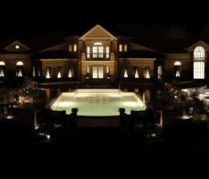 Hex Estate - Rear - Night