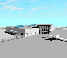 Tupelo Airport Renovation Ramp Side