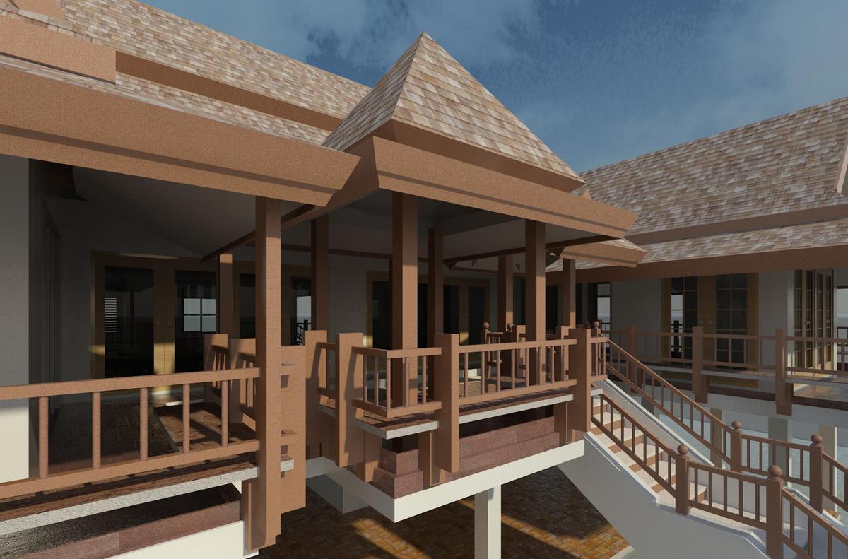 Modle Thai House Style