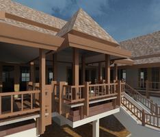 Modle Thai House Style