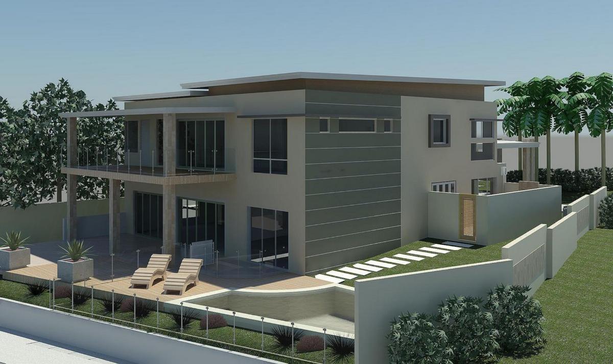 Sover.Islands residence, rear