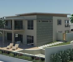 Sover.Islands residence, rear