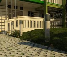 exterior perspective