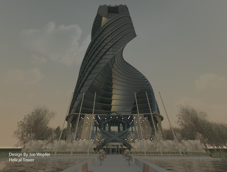 Helical Tower