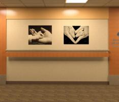 Baby Wall at area hospital