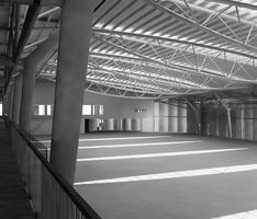 wellington indoor sports centre black and white im
