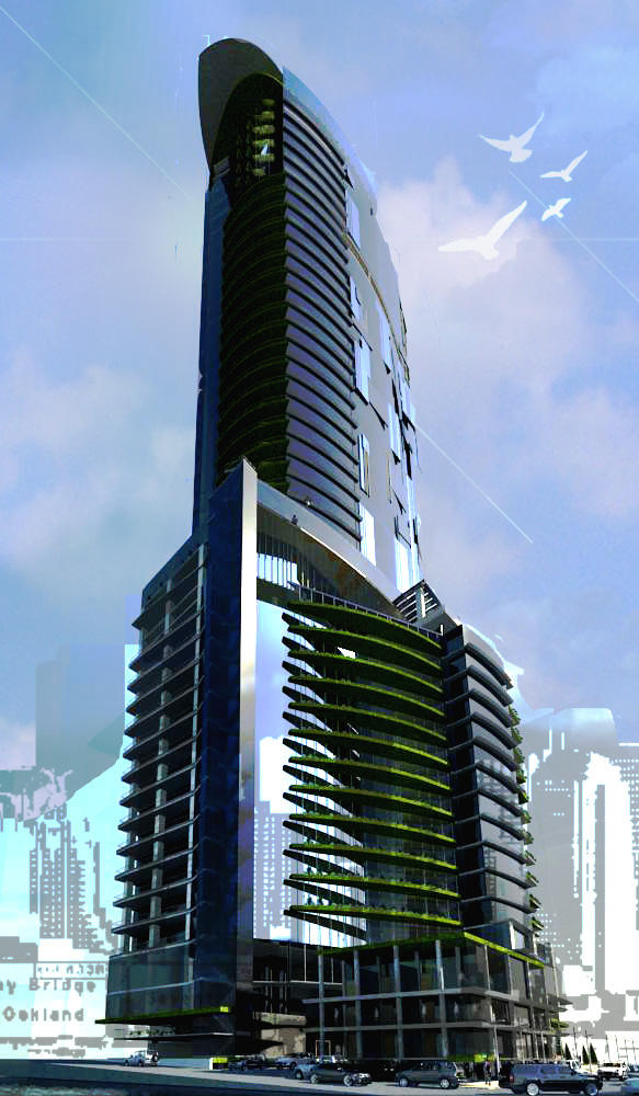 45 Storey Business Hotel w/ Retail Shops
