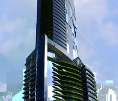 45 Storey Business Hotel w/ Retail Shops