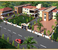 ARIAL VIEW OF SCHOOL BLDG.