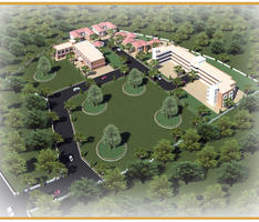 ARIAL VIEW OF SCHOOL BLDG.