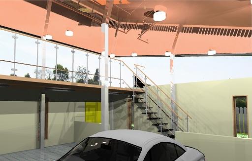 Internal garage view 1
