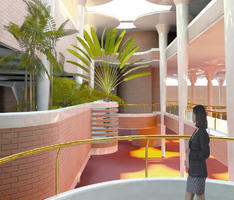 Entry Hall - Johnson Wax building by F.L.Wright