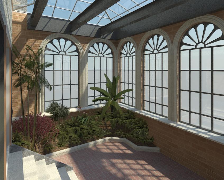 Eccentric Manor Greenhouse - Int