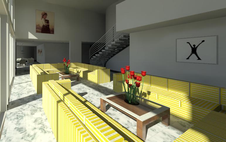 S Grand house Great Room in Marble