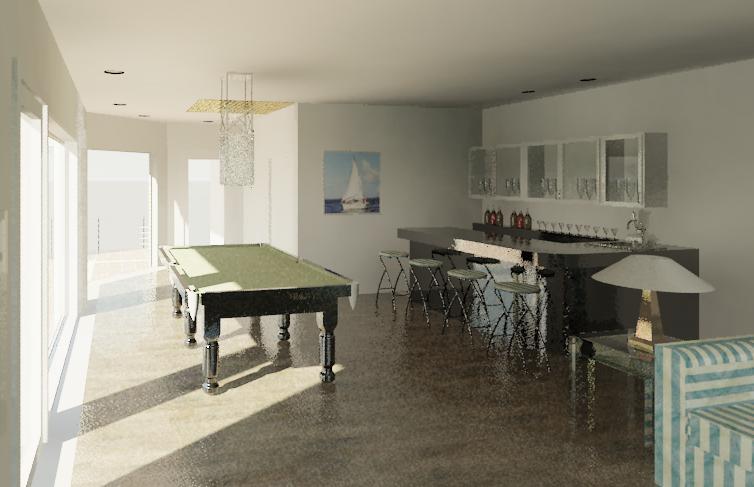 S Grand house Game Room in Wood