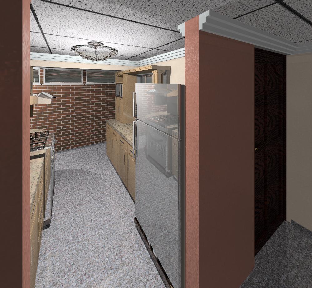 Little Kitchen For Family in Panama.