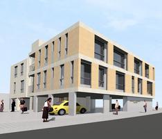 Mixed use building located in Paphos, Cyprus